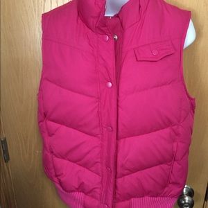 Down puffer vest, M, EUC